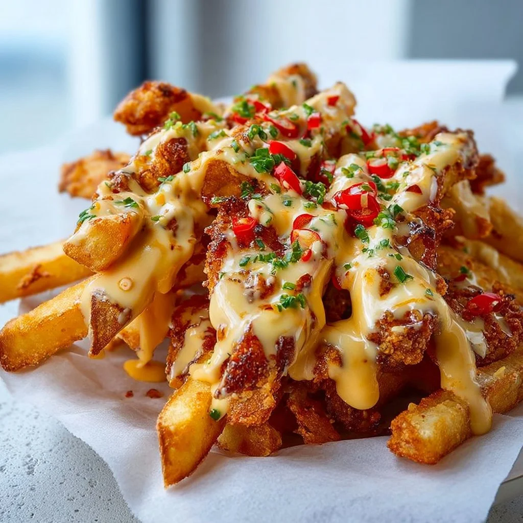 Louisiana Voodoo Fries (Wingstop Copycat) 3 Delicious Louisiana Voodoo Fries topped with spicy seasonings