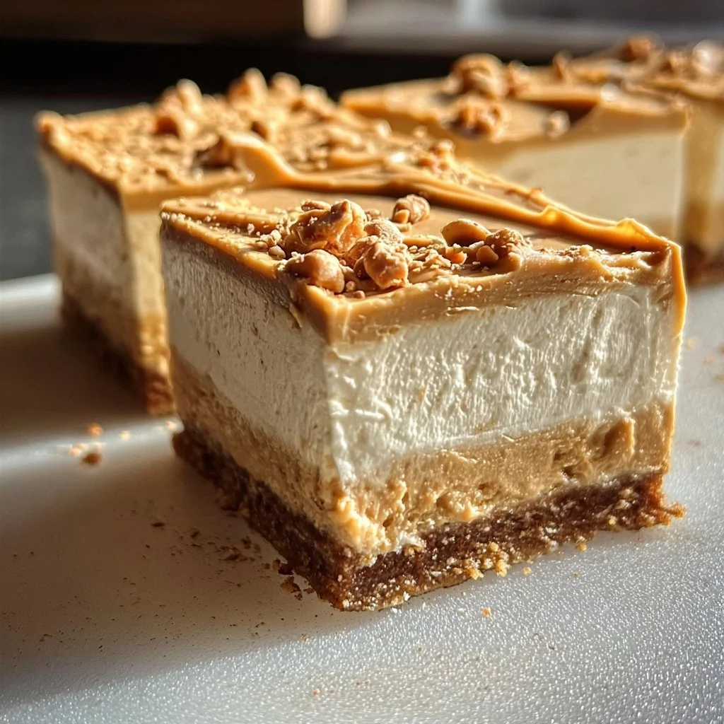 No Bake Peanut Butter Cheesecake Bars: A Delectable Delight for Peanut Butter Lovers