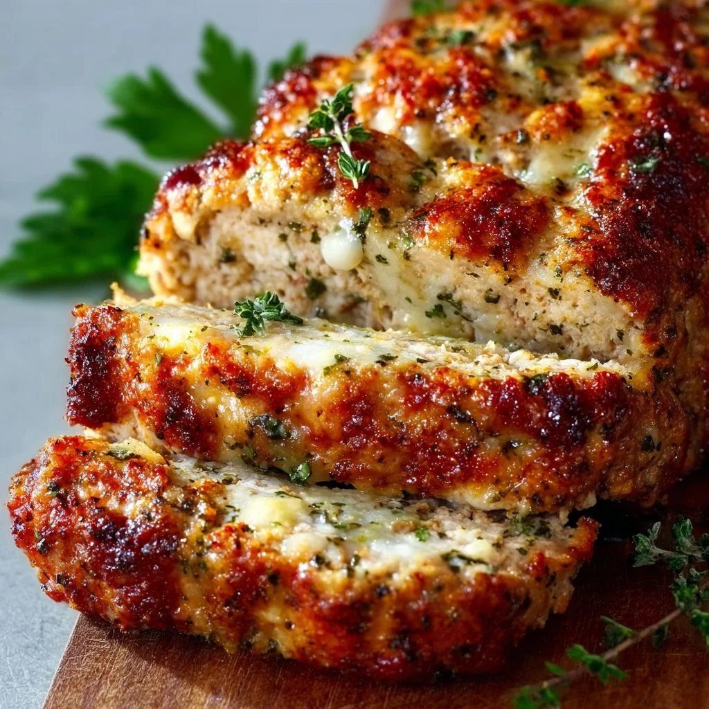 Parmesan Chicken Meatloaf