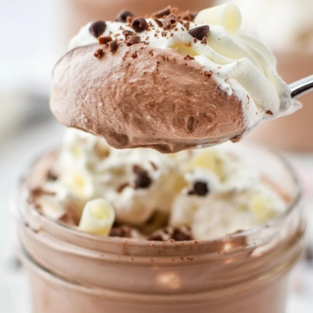 Peppermint Chocolate Whipped Greek Yogurt