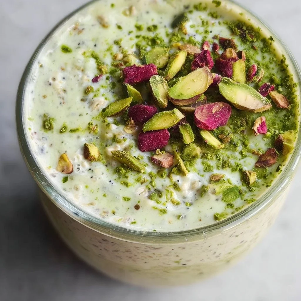 Pistachio Overnight Oats