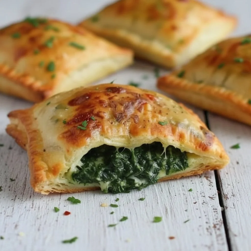 Spinach Stuffed Pie 4 SPINACH STUFFED PIE