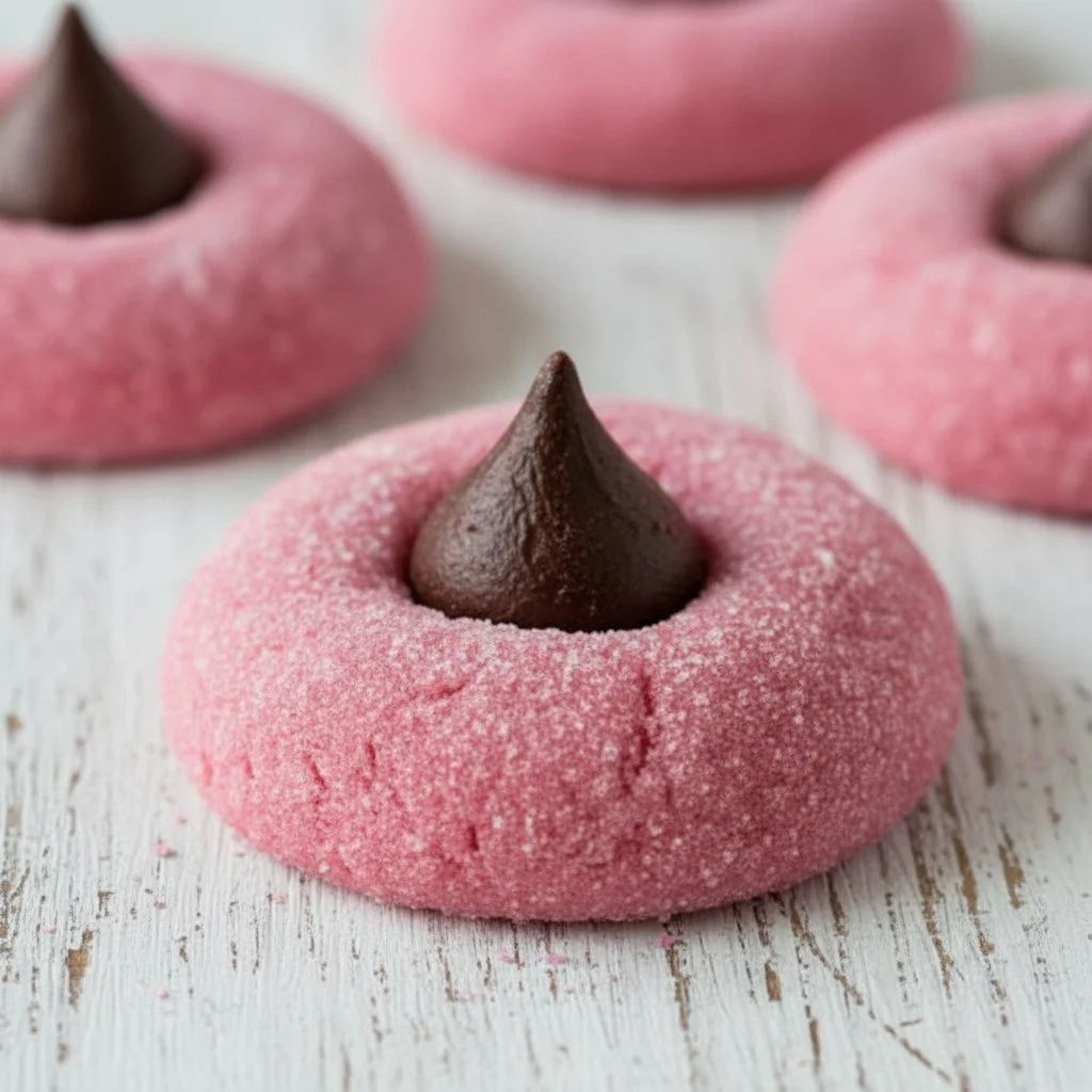 Strawberry Kiss Cookies 4 Strawberry Kiss Cookies