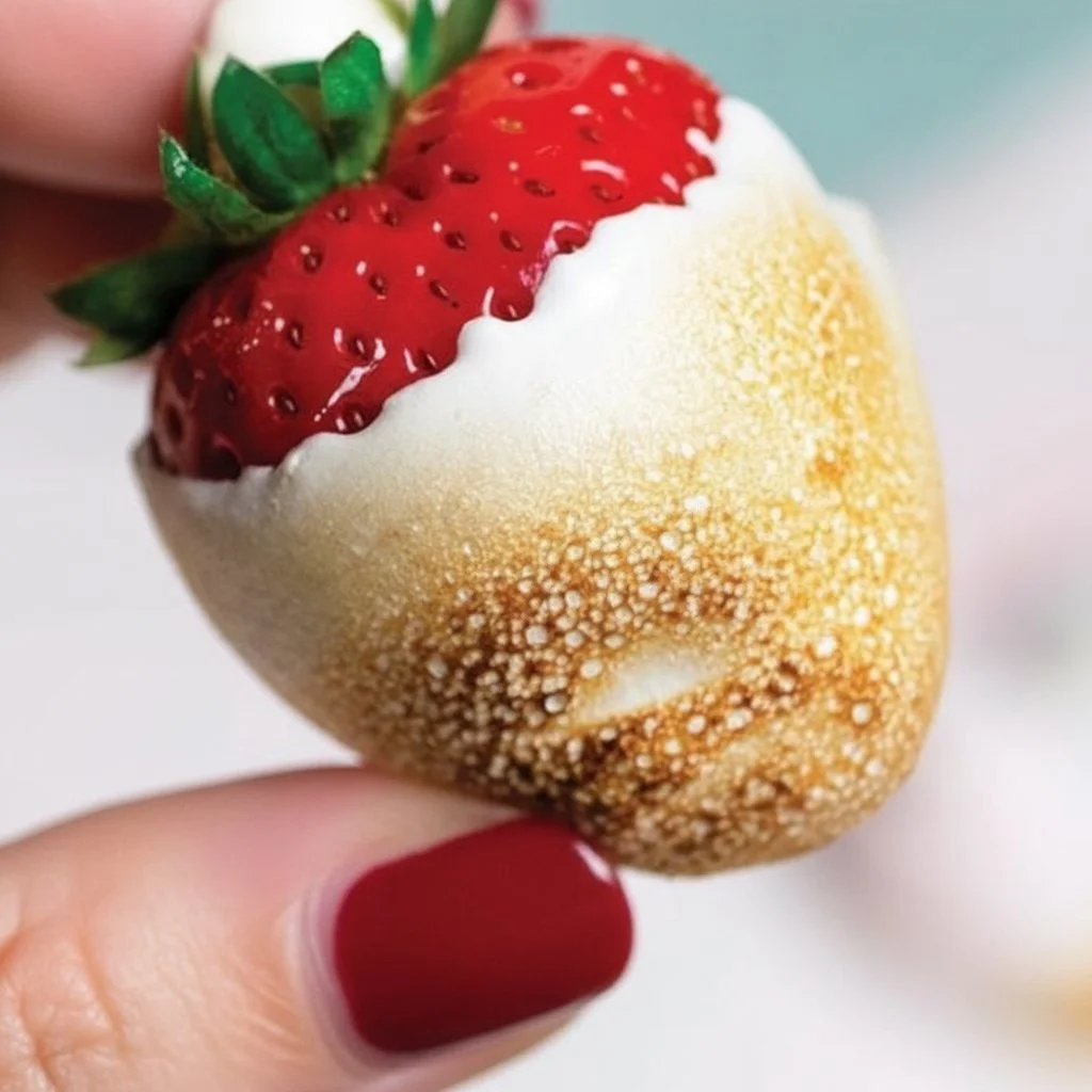 Toasted Marshmallow Strawberries