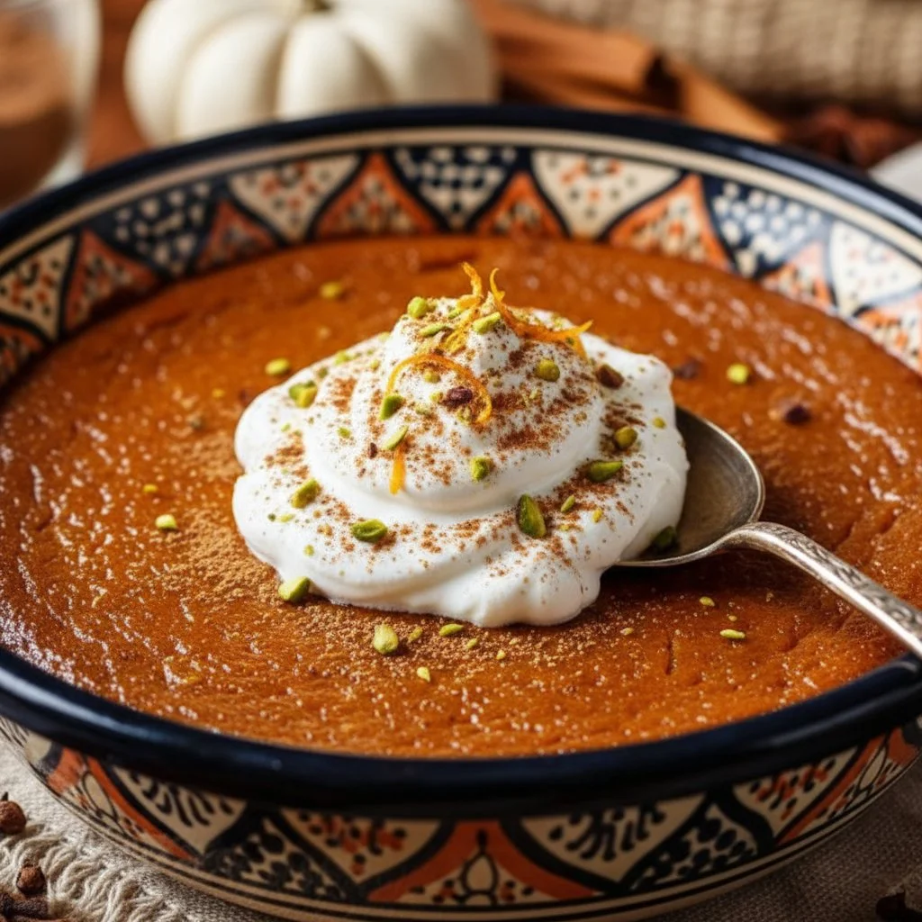 Baked Pumpkin Pudding