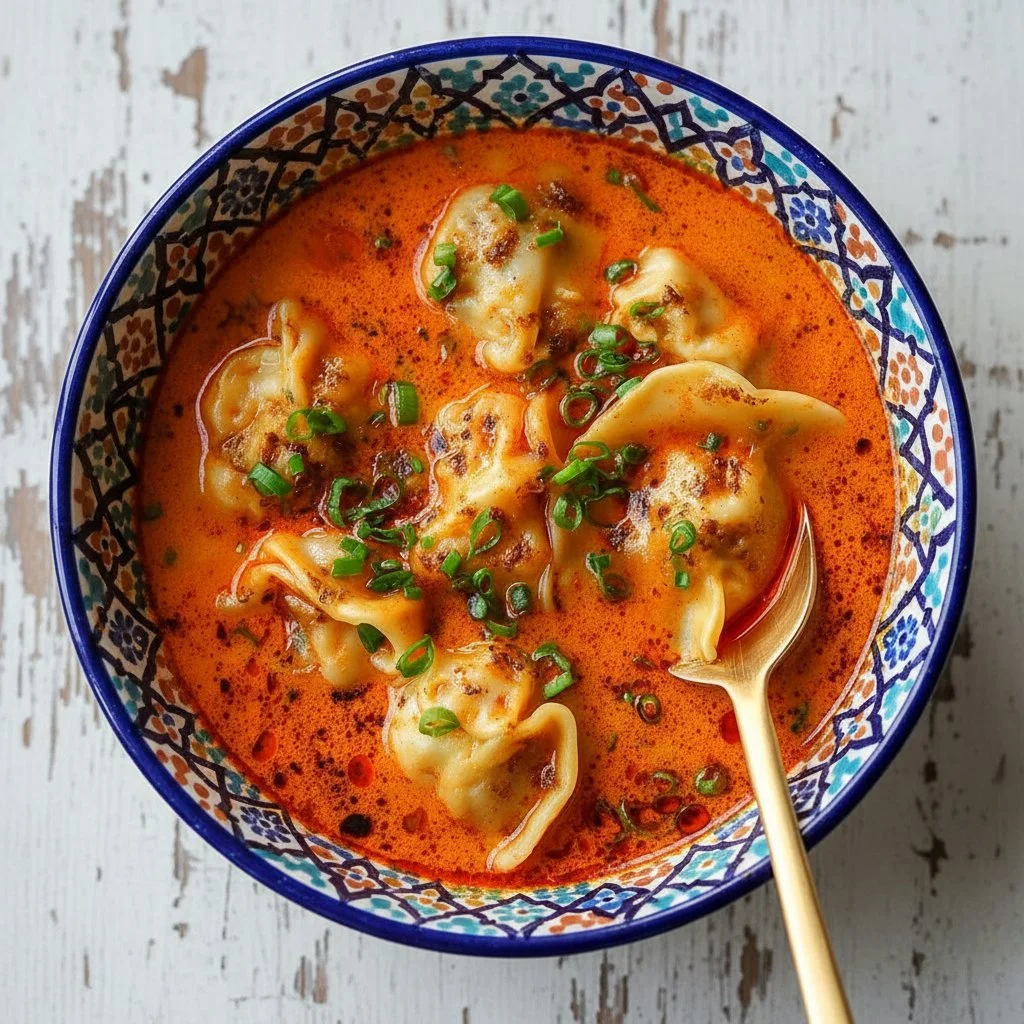 Coconut Curry Soup with Dumplings