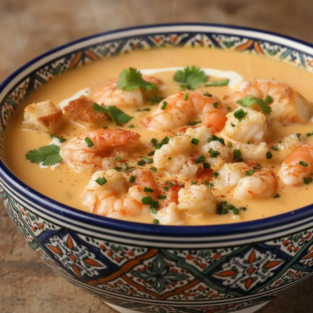 Crab and Shrimp Seafood Bisque 4 Crab and Shrimp Seafood Bisque