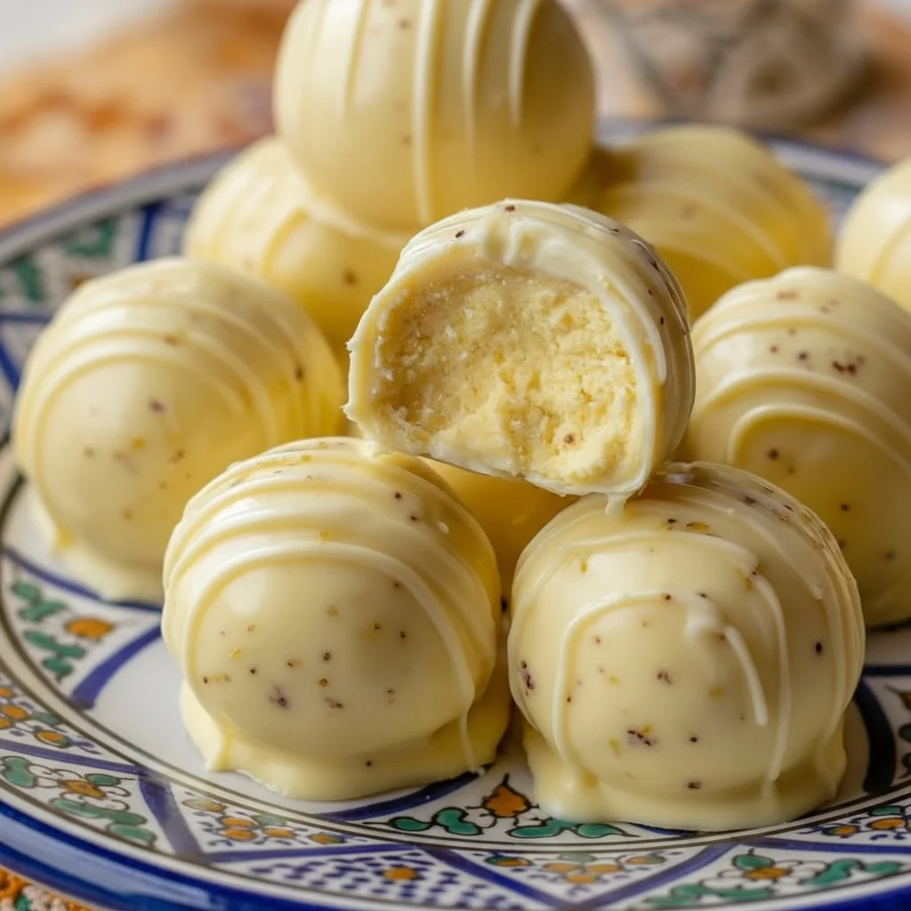 Creamy Lemon Truffles 4 Creamy Lemon Truffles