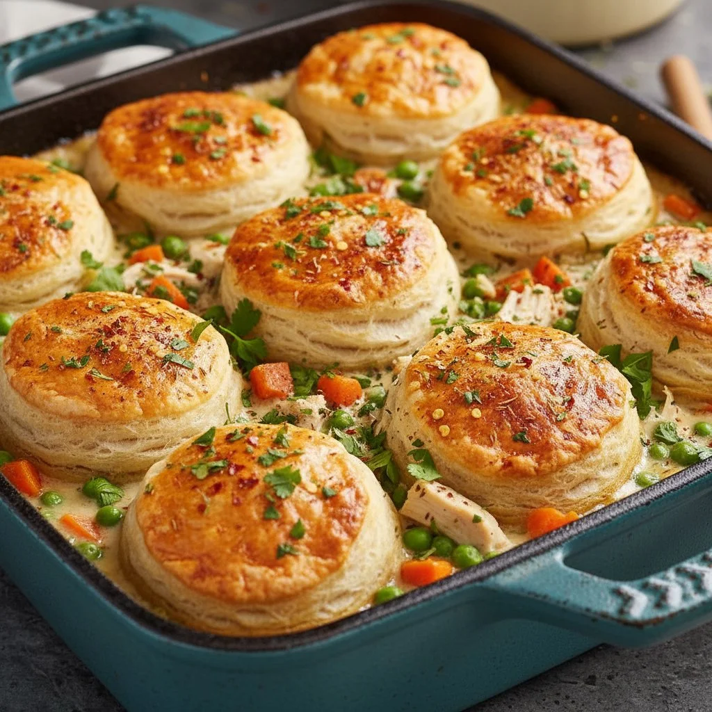Easy Homemade Chicken Pot Pie Casserole