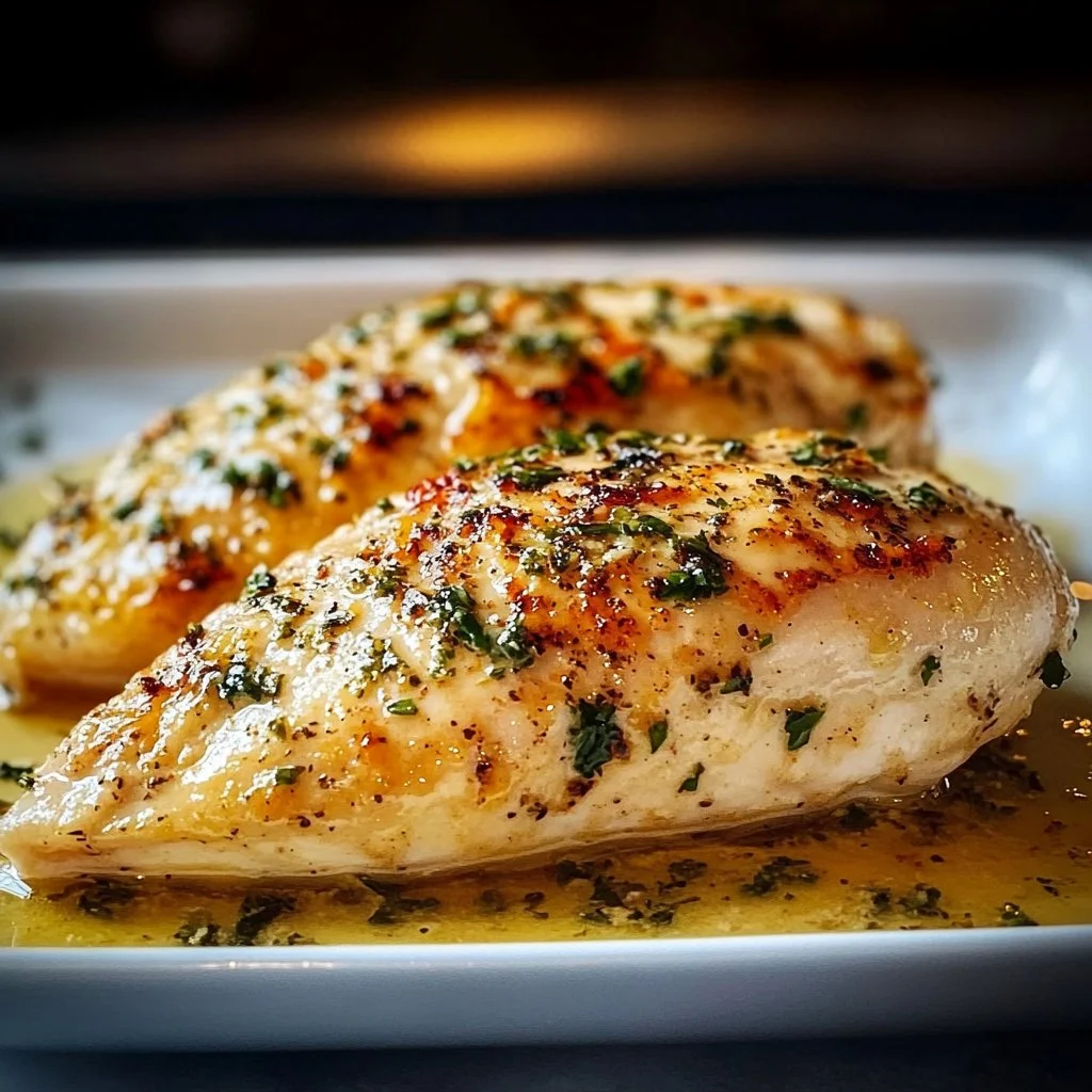 Garlic Butter Baked Chicken Breast 4 Garlic Butter Baked Chicken Breast
