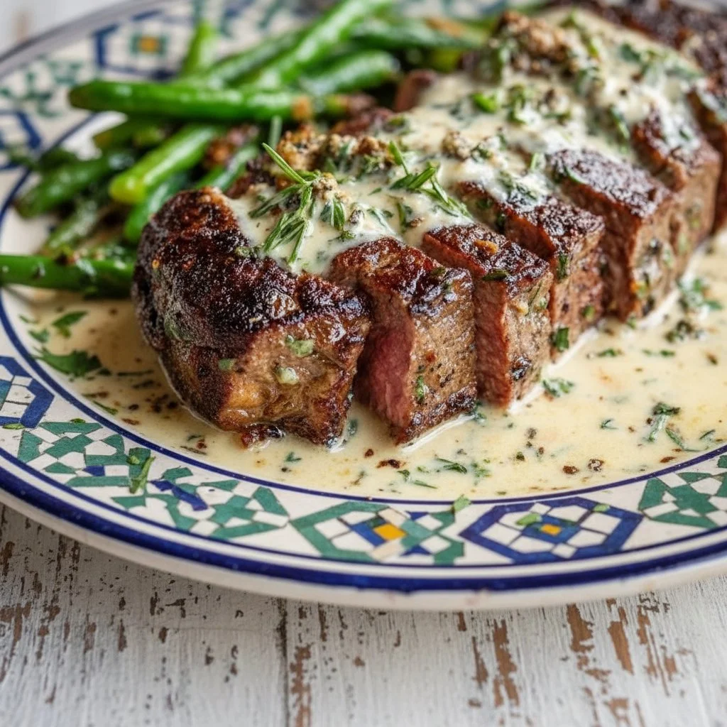 Garlic Butter Steak With Parmesan Cream Sauce 4 Garlic Butter Steak With Parmesan Cream Sauce