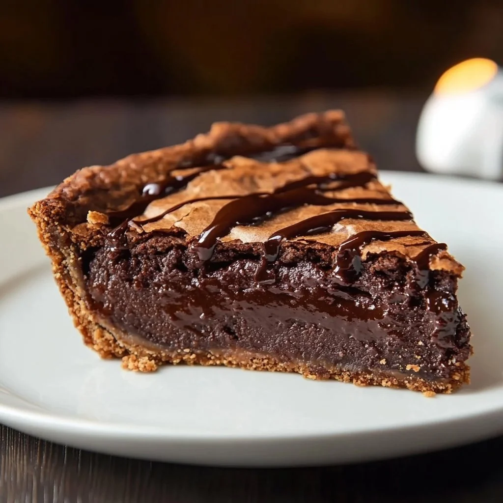 Gooey Brownie Pie