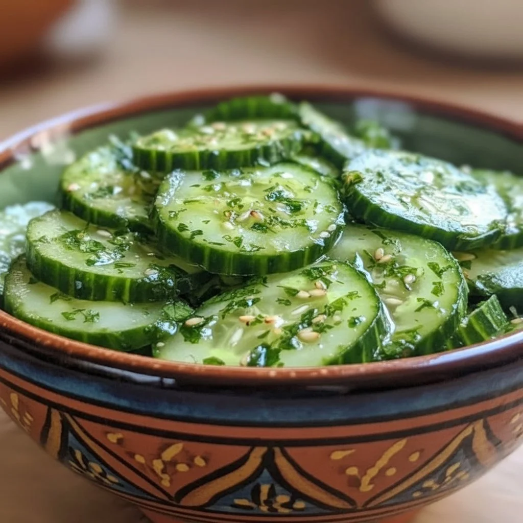 Honey-Lime Cucumber Salad 4 Honey-Lime Cucumber Salad