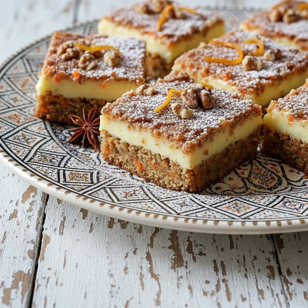 Irresistibly Indulgent Carrot Cake Cream Cheese Bars
