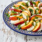 Juicy Peach and Mozzarella Delight Salad 5 juicy peach and mozzarella delight salad 2026 02 17 164946 1 Juicy Peach and Mozzarella Delight Salad