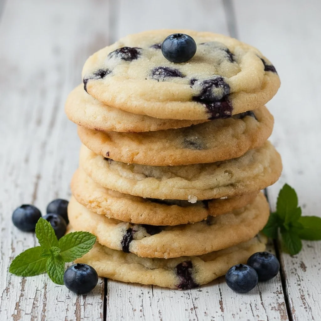 Lemon Blueberry Cookies