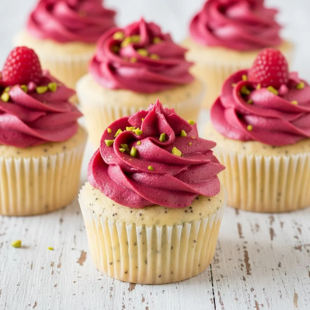 Lemon Poppy Seed Cupcakes