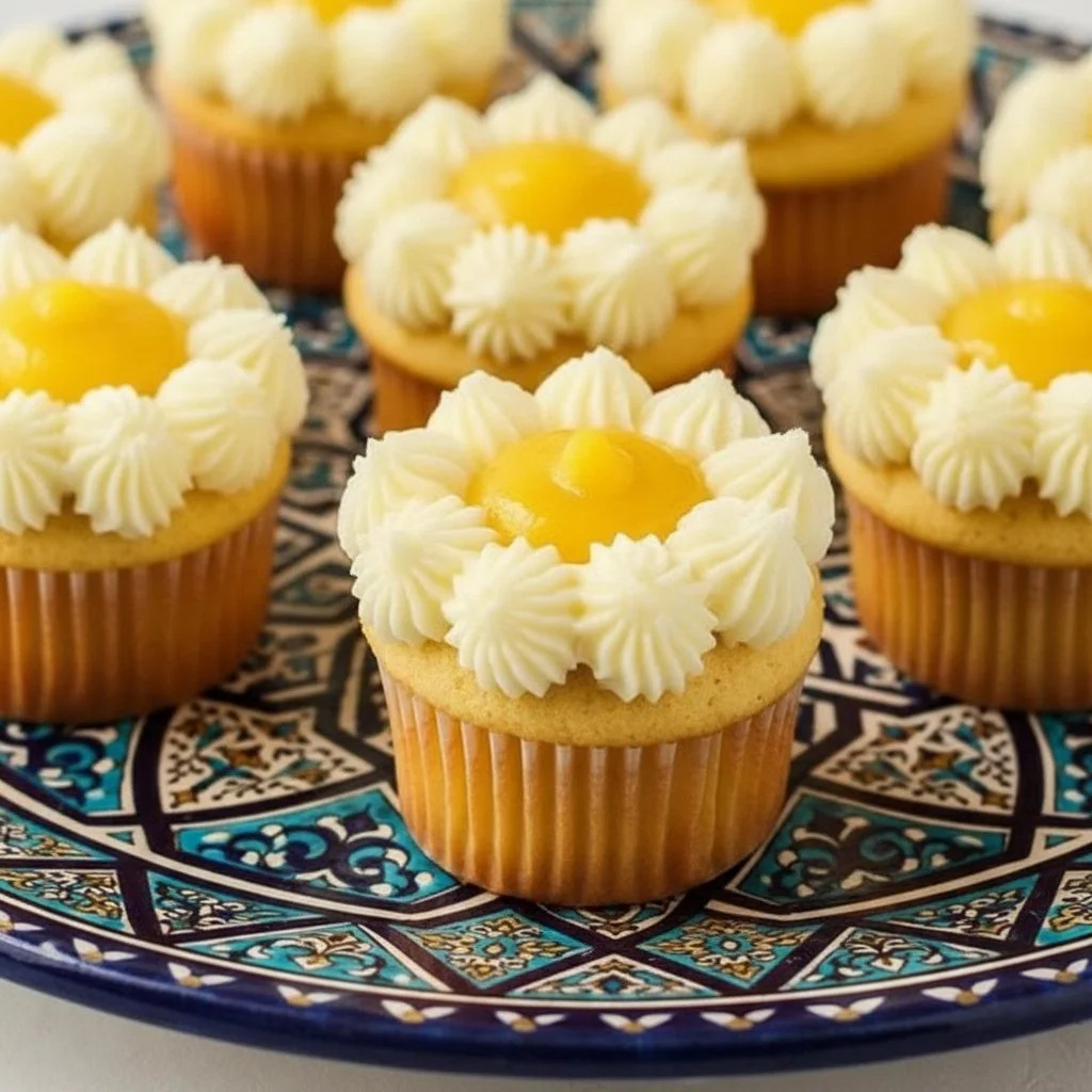 Lemon Stuffed Cupcakes 4 Lemon Stuffed Cupcakes
