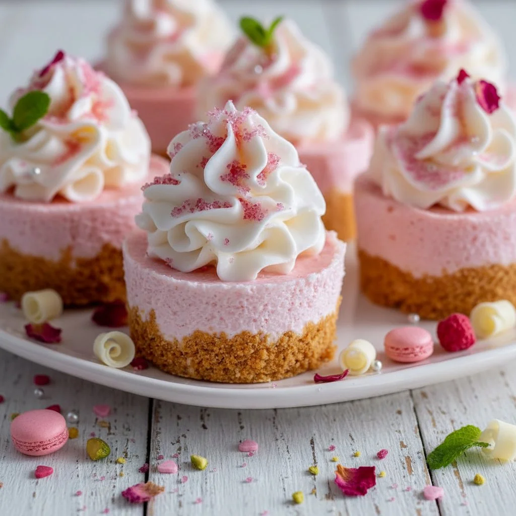 No-Bake Pink Velvet Cheesecake Bites: Creamy Bliss Awaits!