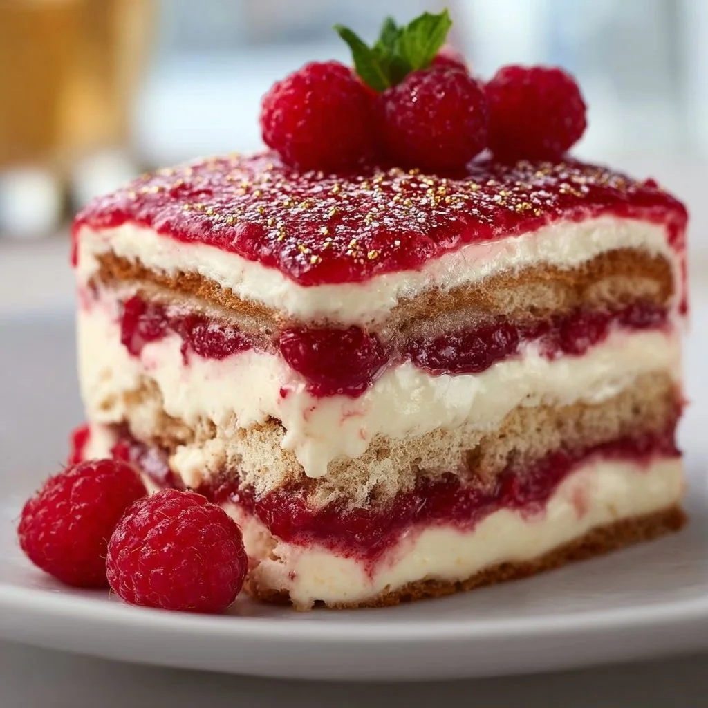 Raspberry Tiramisu 4 Raspberry Tiramisu
