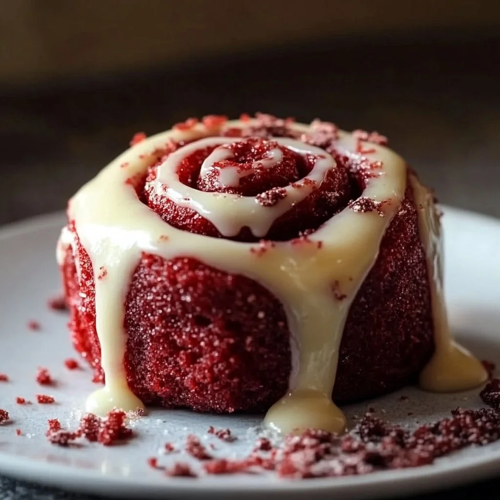 Red Velvet Cinnamon Rolls 4 Red Velvet Cinnamon Rolls