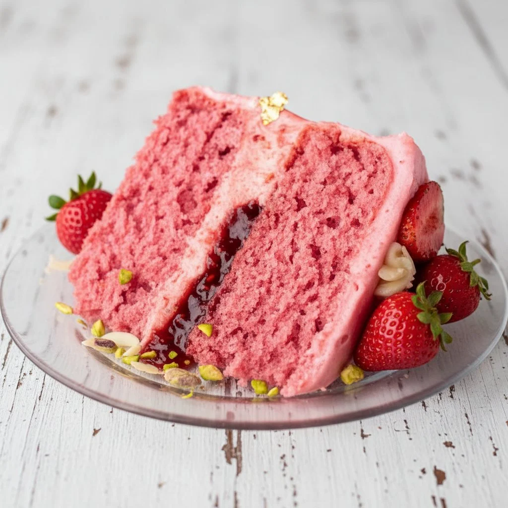 Small-Batch Strawberry Cake 4 Small-Batch Strawberry Cake