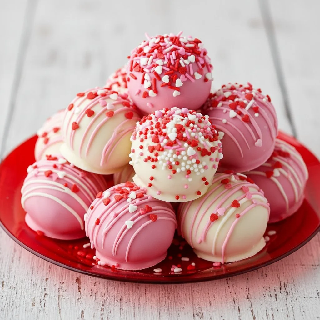 Strawberry Shortcake Truffles 4 Strawberry Shortcake Truffles