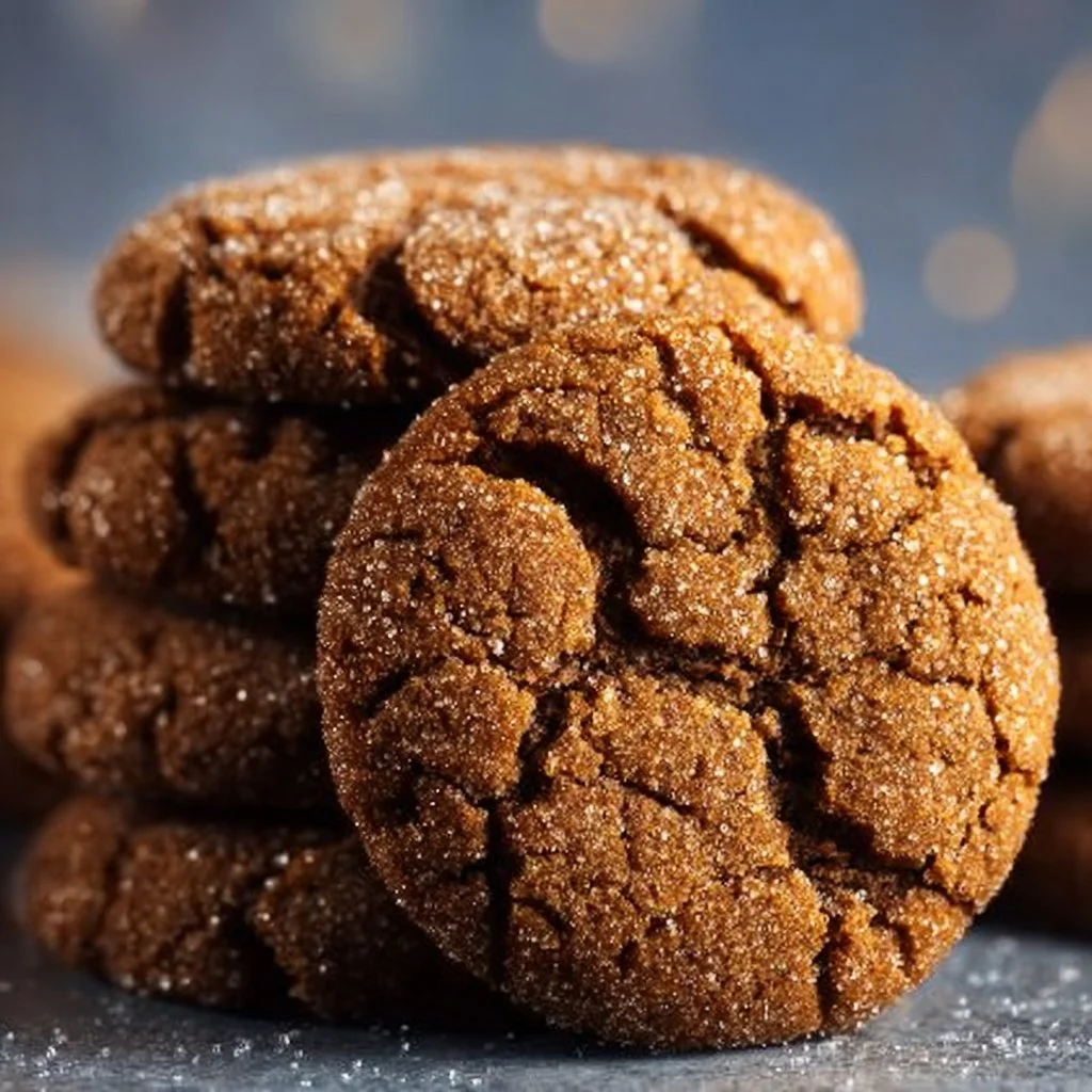 Super Soft Molasses Cookies