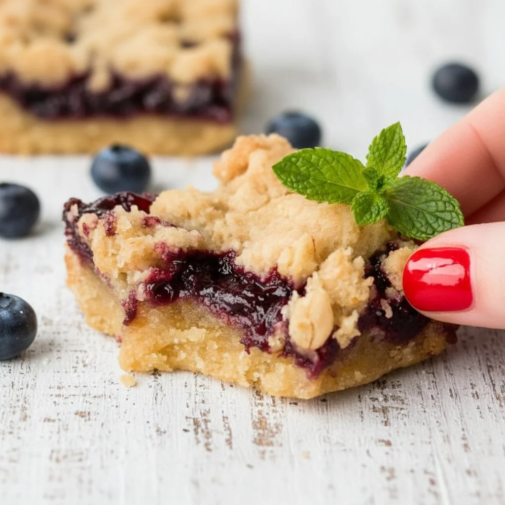 Vegan Berry Crumble Bars 4 Vegan Berry Crumble Bars