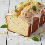 Deliciously baked zesty lemon loaf with a bright lemon glaze