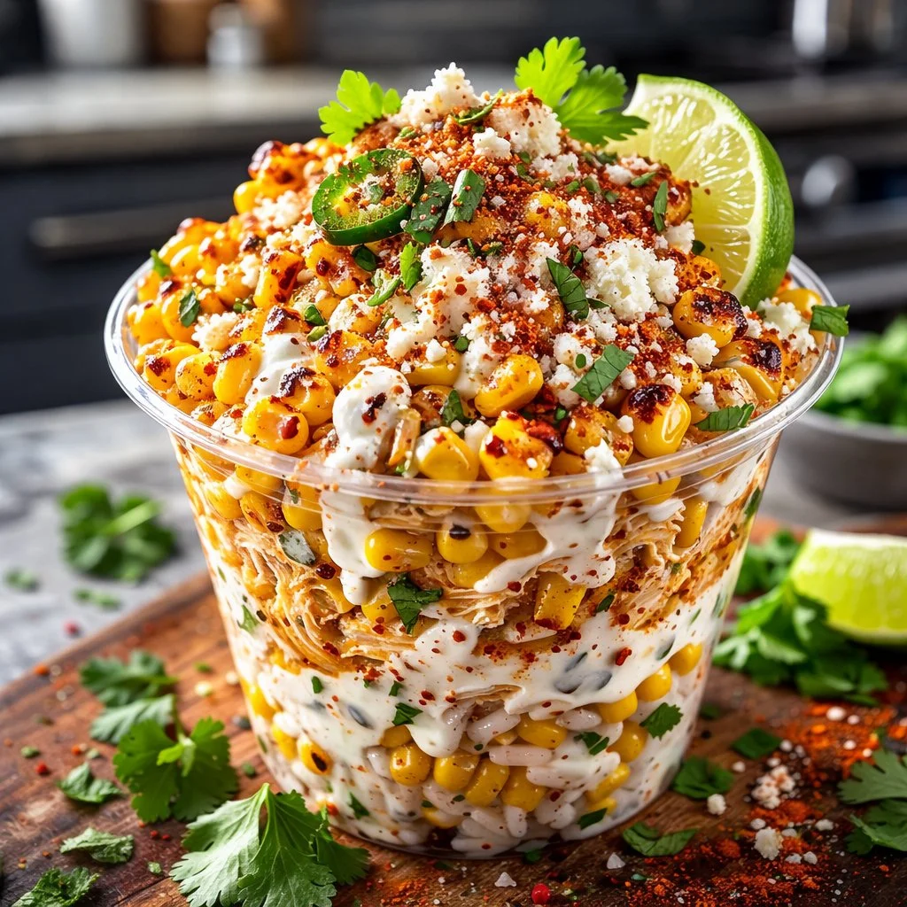15-Minute Elote Corn in a Cup Recipe - Irresistible!
