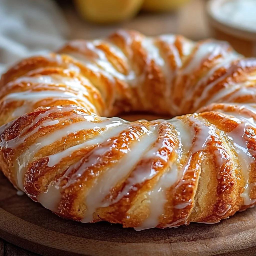 Apple Kringle with Vanilla Glaze Recipe is a must-try!