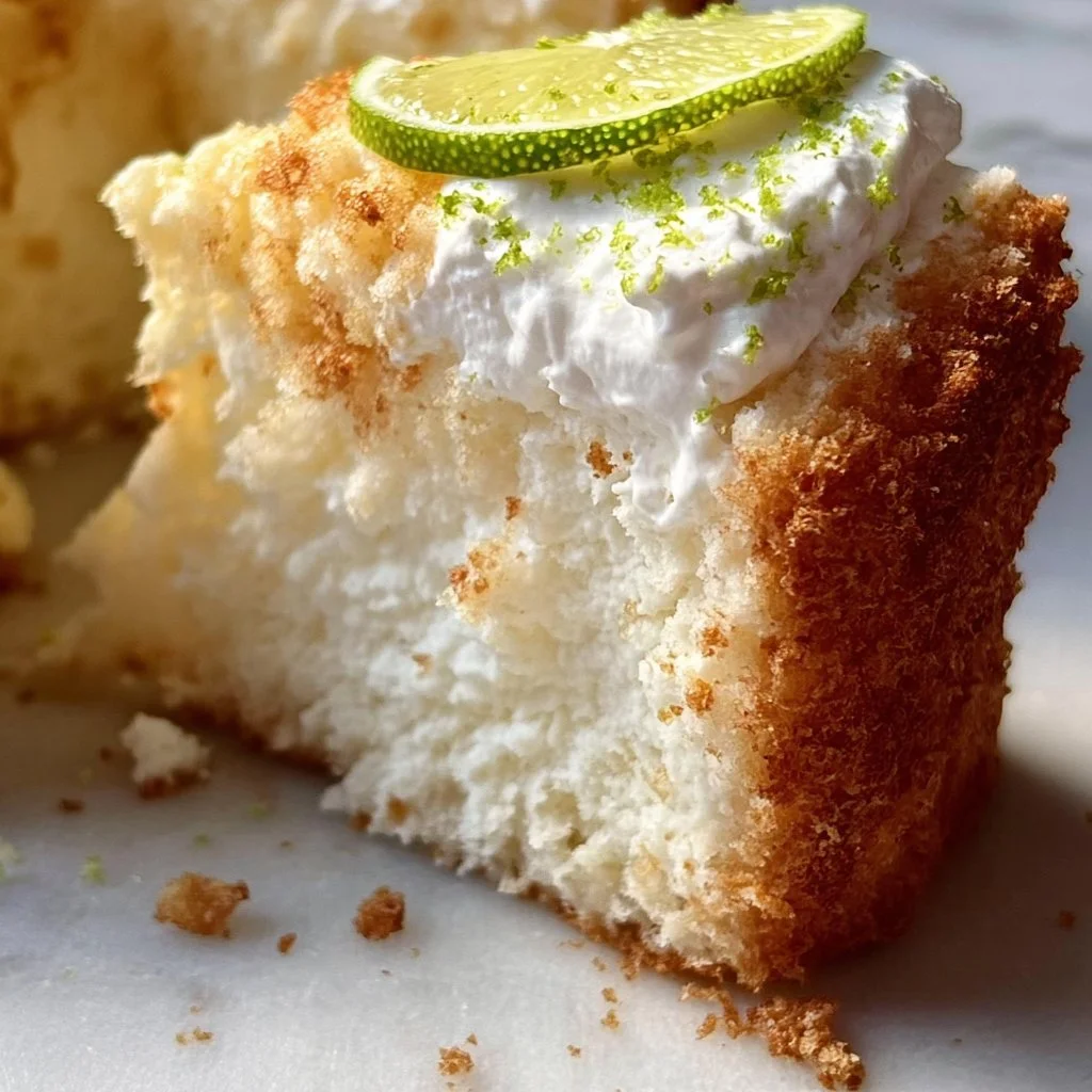 Best Key Lime Angel Food Cake