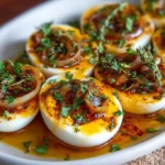 cajun boiled eggs with spicy garlic butter sauce 2026 03 24 233135 1 Cajun Boiled Eggs with Spicy Garlic Butter Sauce