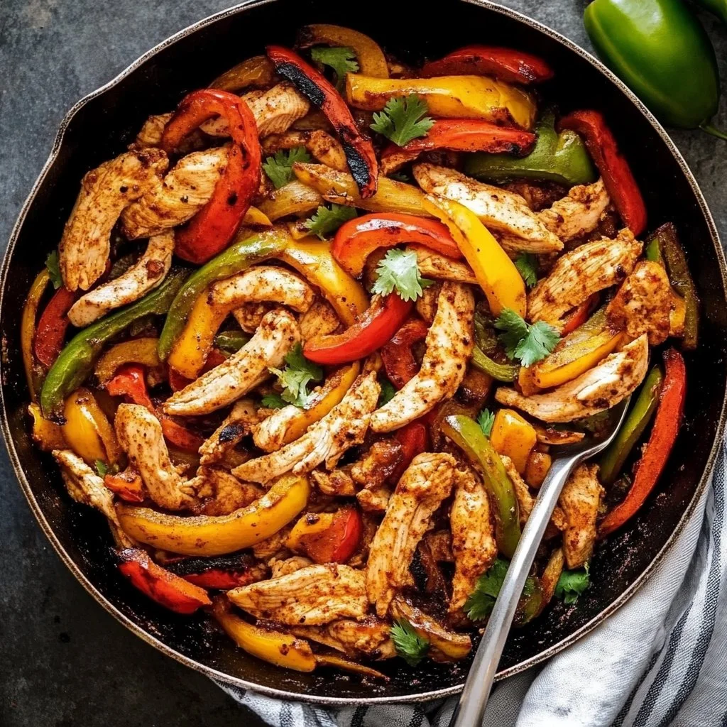 Chicken Fajitas: The Best 30-Minute Skillet Recipe