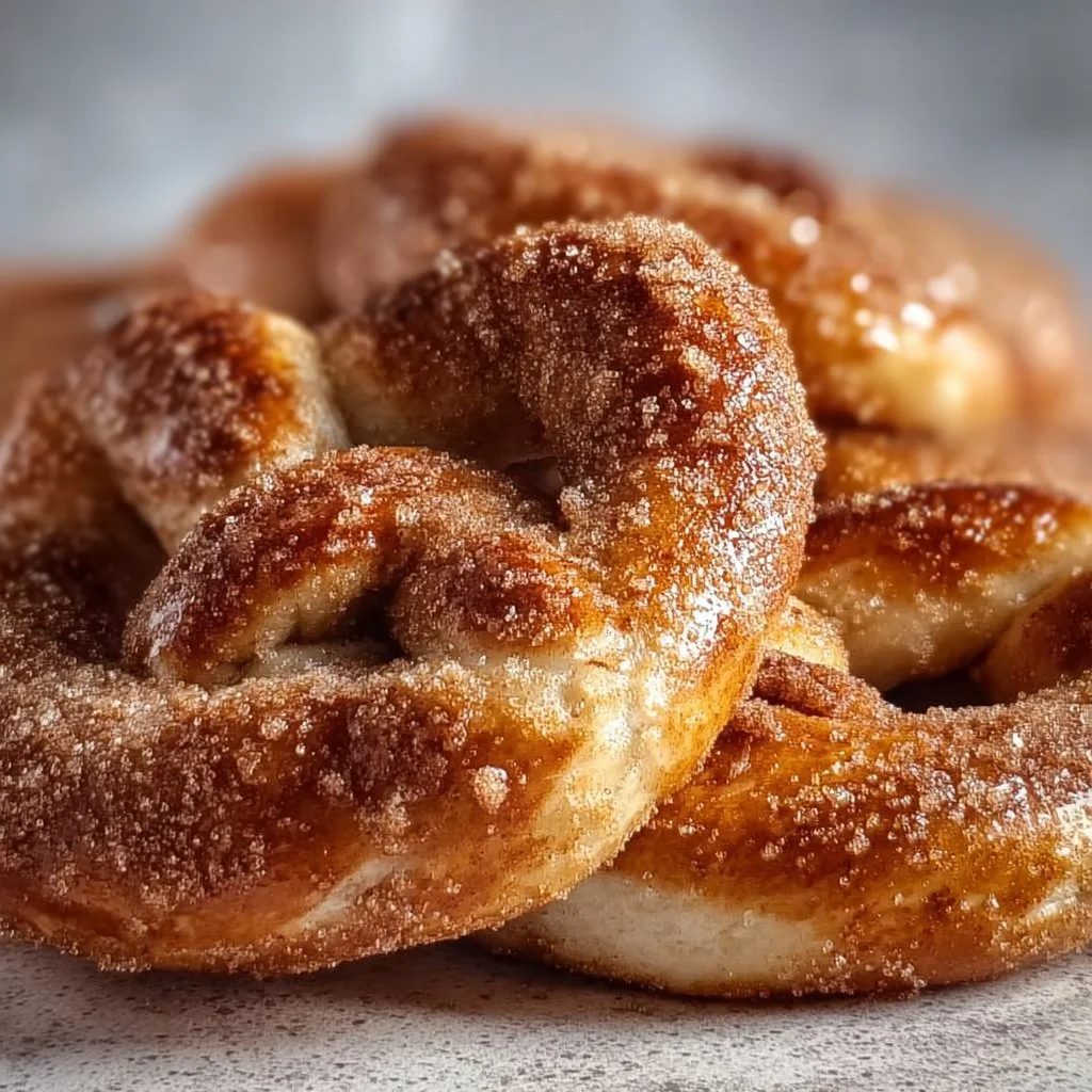Cinnamon Sugar Soft Pretzels