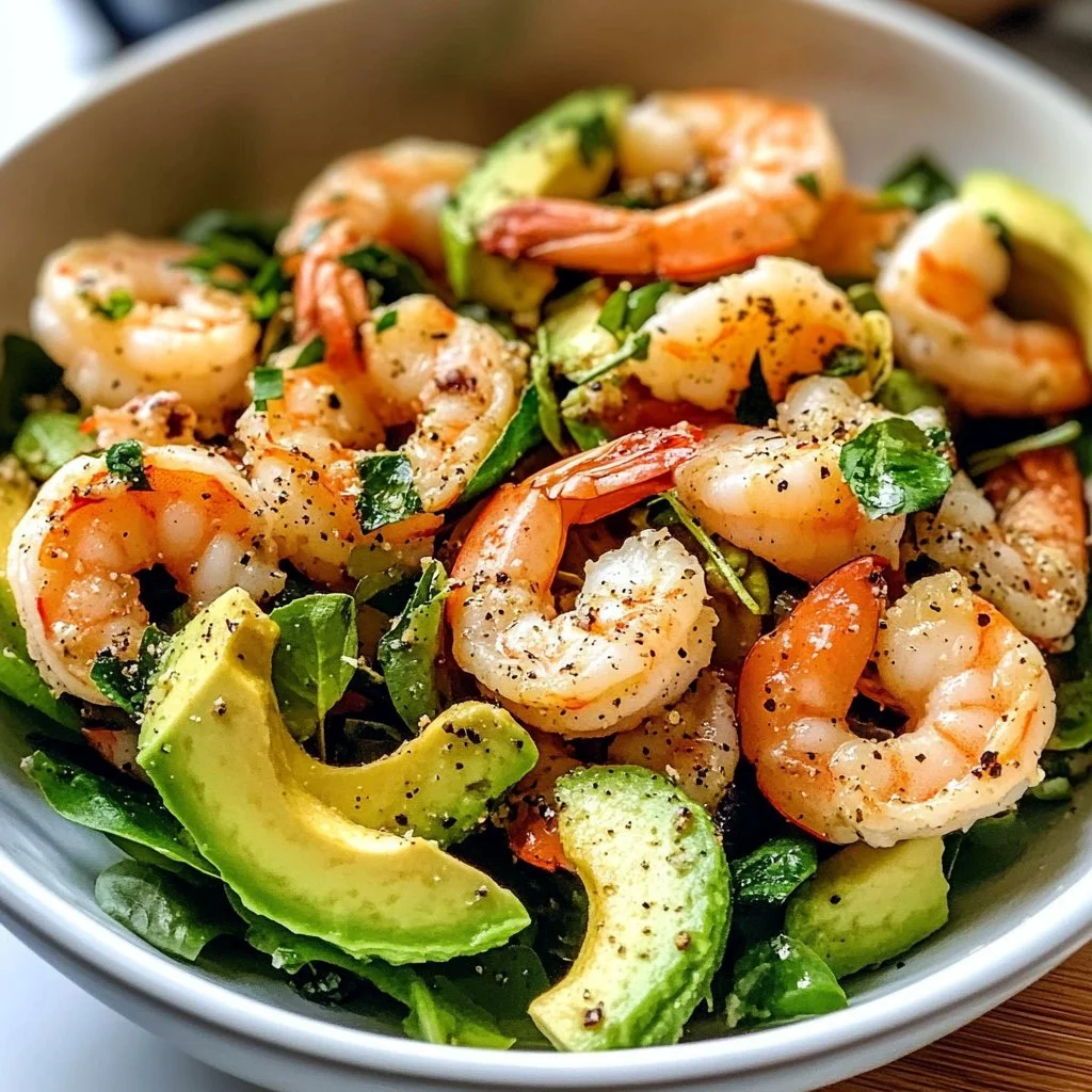 Citrus Shrimp and Avocado Salad