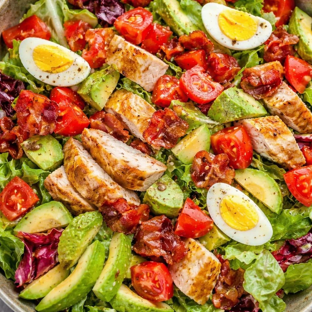 Classic Cobb Salad 4 Classic Cobb Salad