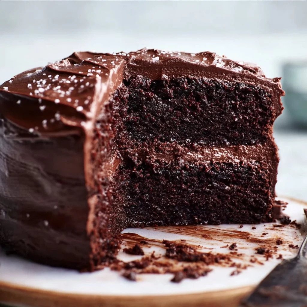Delicious Matilda's chocolate cake, rich and moist, perfect for dessert lovers.
