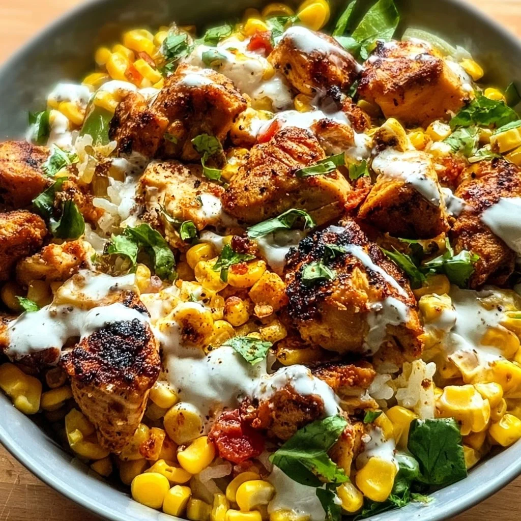 Easy Street Corn Chicken Bowl
