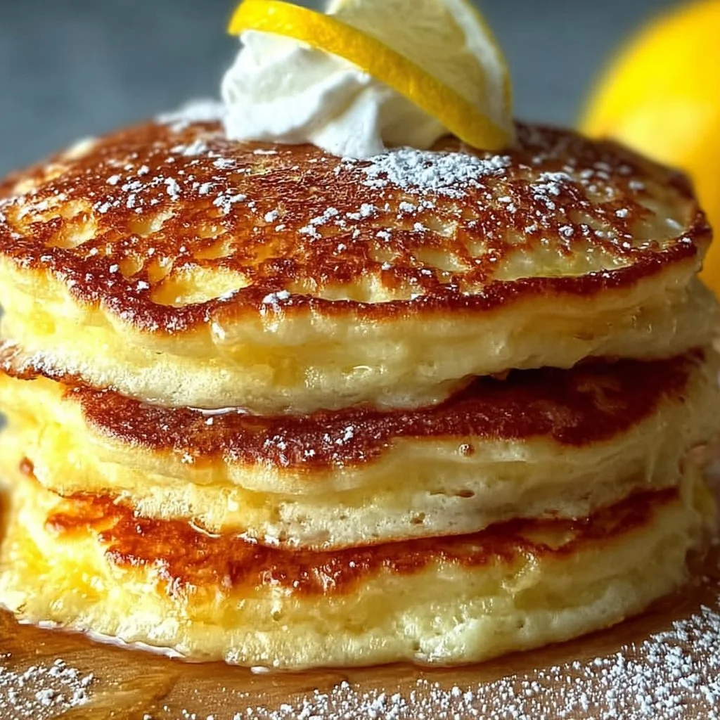 Fluffy Lemon Ricotta Pancakes 4 Fluffy Lemon Ricotta Pancakes