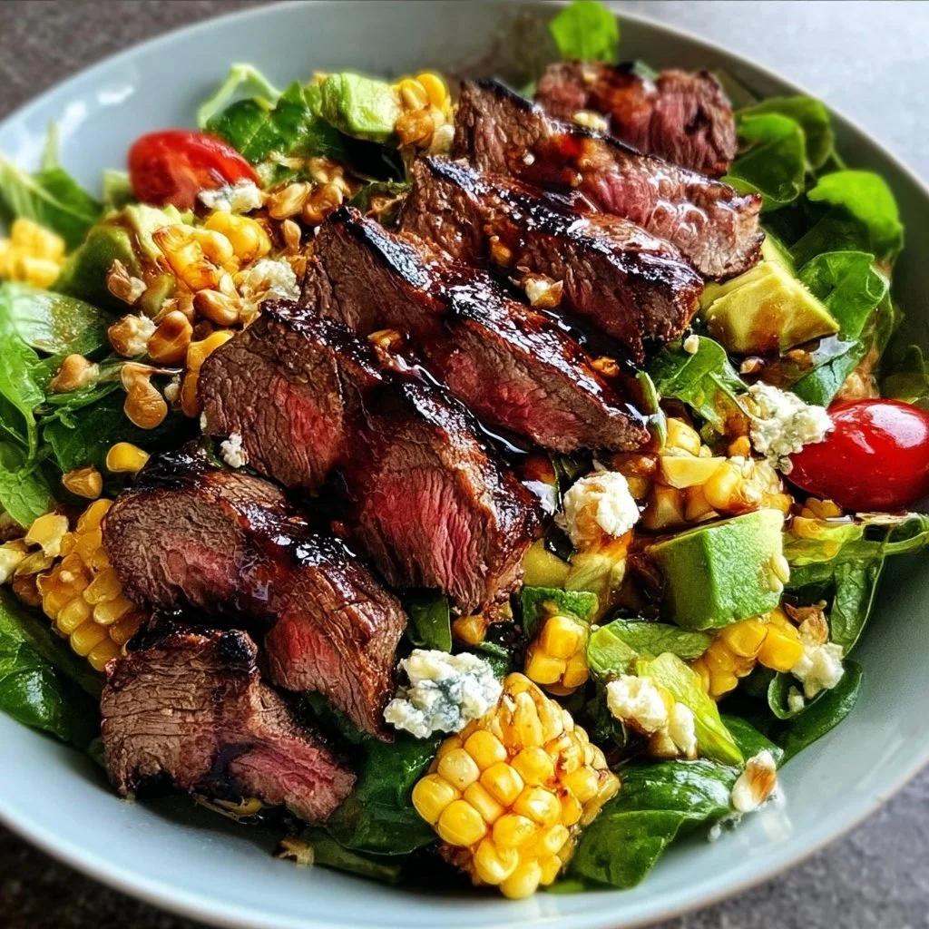 Grilled Balsamic Steak Salad