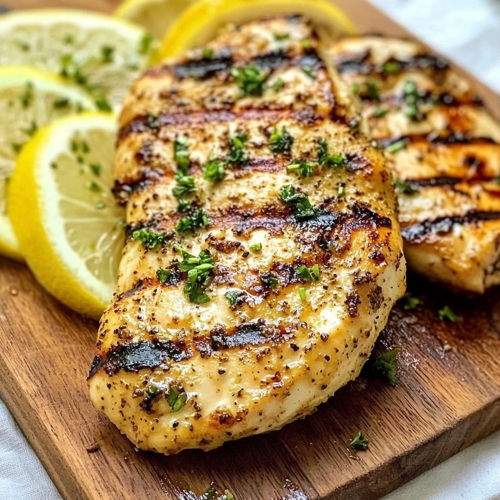 Grilled Lemon Chicken