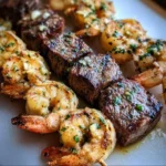 Grilled Steak and Shrimp Skewers with Garlic Butter 5 grilled steak and shrimp skewers with garlic butte 2026 03 17 034100 1 Grilled Steak and Shrimp Skewers with Garlic Butter