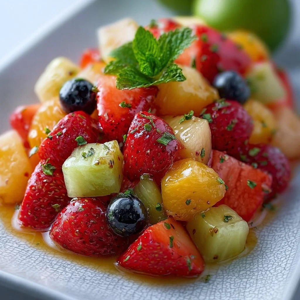 Heavenly Honey Lime Fruit Salad 4 Heavenly Honey Lime Fruit Salad