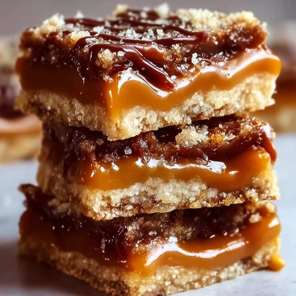 Indulgent Caramel Crush Bars Dessert You'll Love at Home