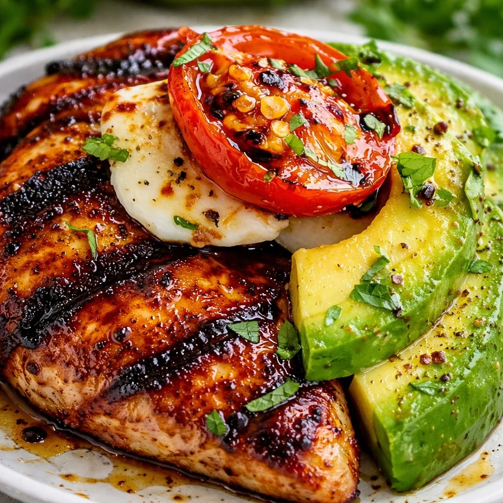 Juicy Grilled California Avocado Chicken