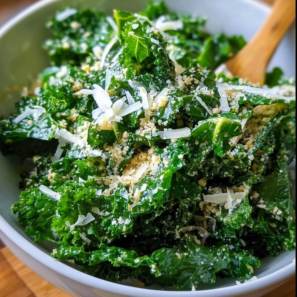 Lemon Parmesan Kale Salad 4 Lemon Parmesan Kale Salad