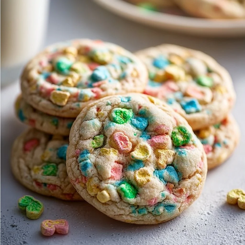 Lucky Charms Cookies