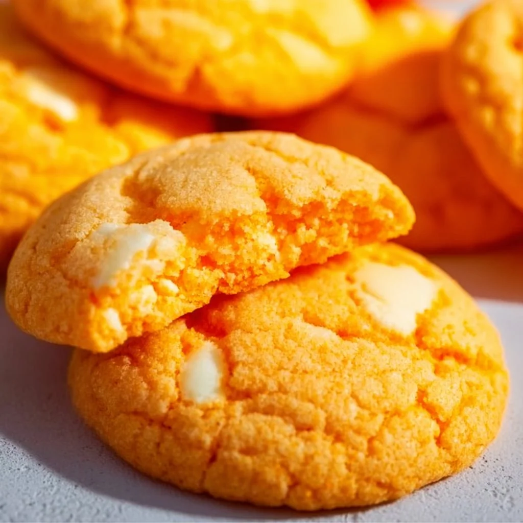 Orange Creamsicle Cookies